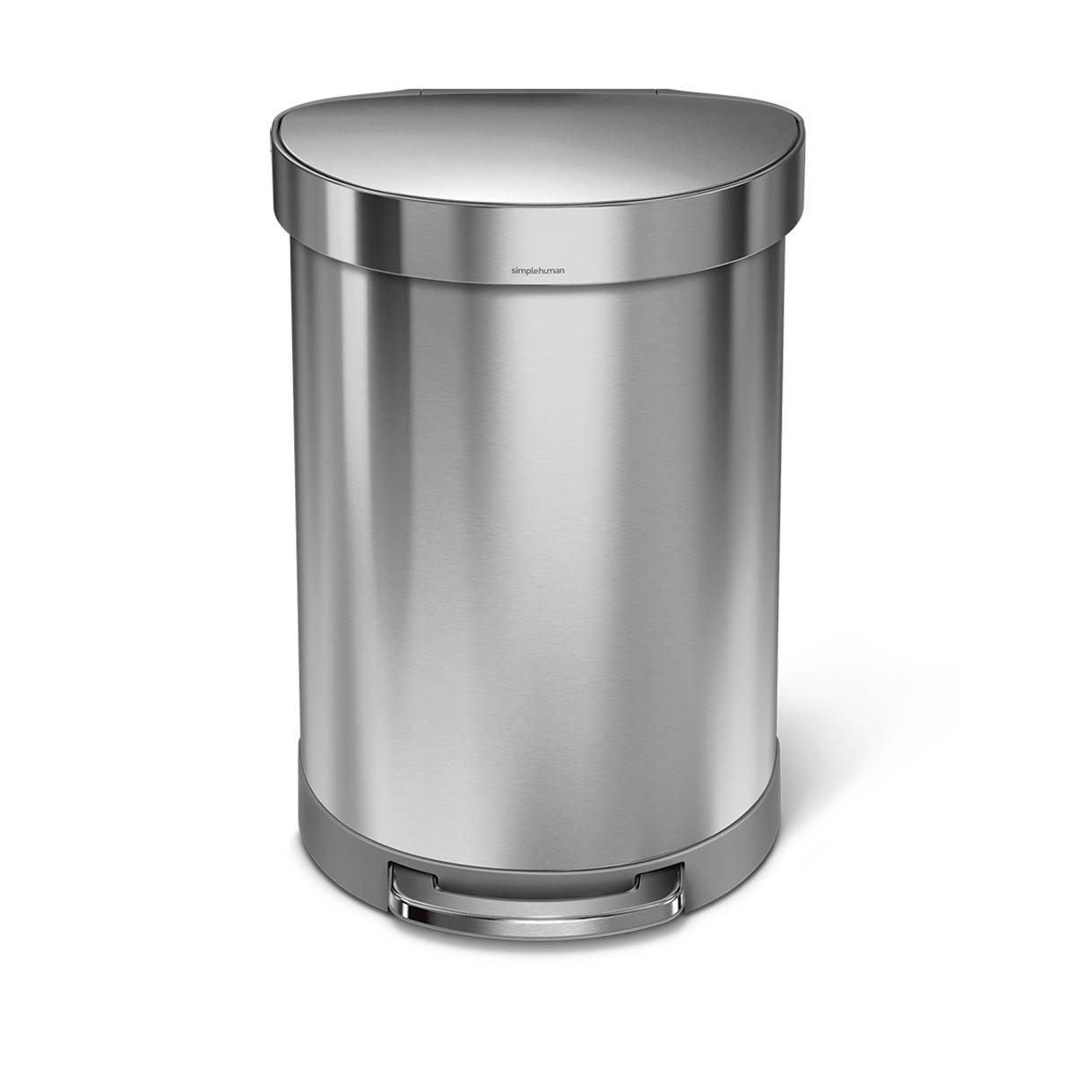 60L Semi-Round Step Can with Liner Rim
