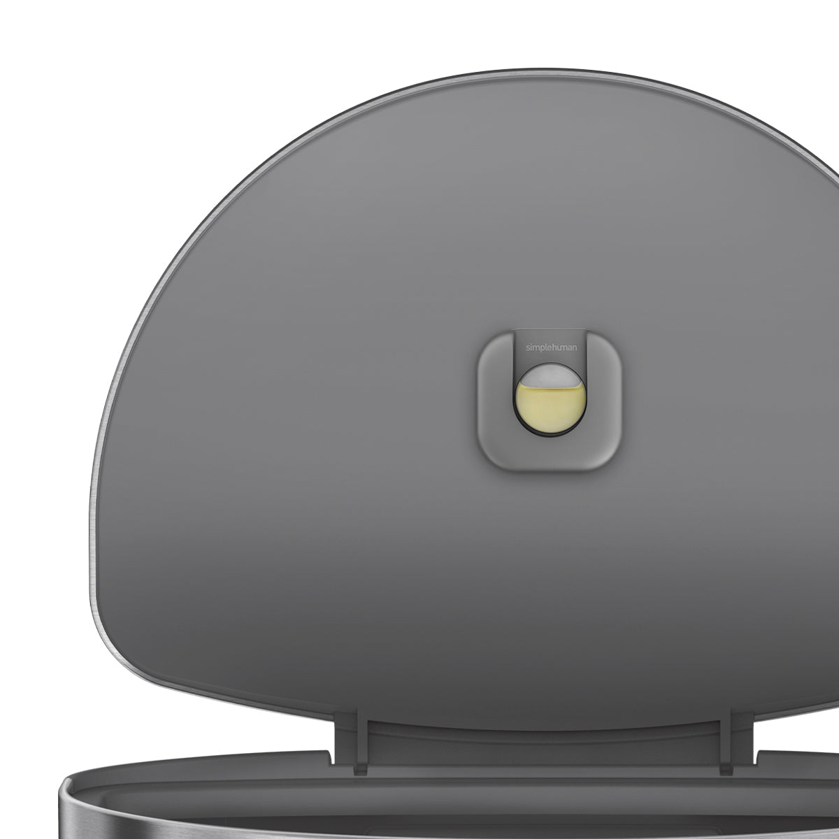 60L Semi-Round Step Can with Liner Rim