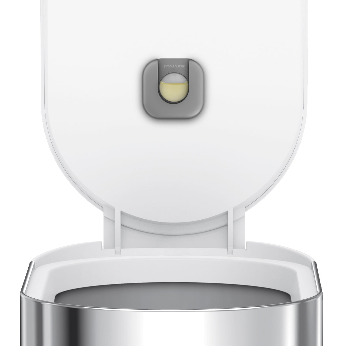 45L Slim Step Can with Liner Rim