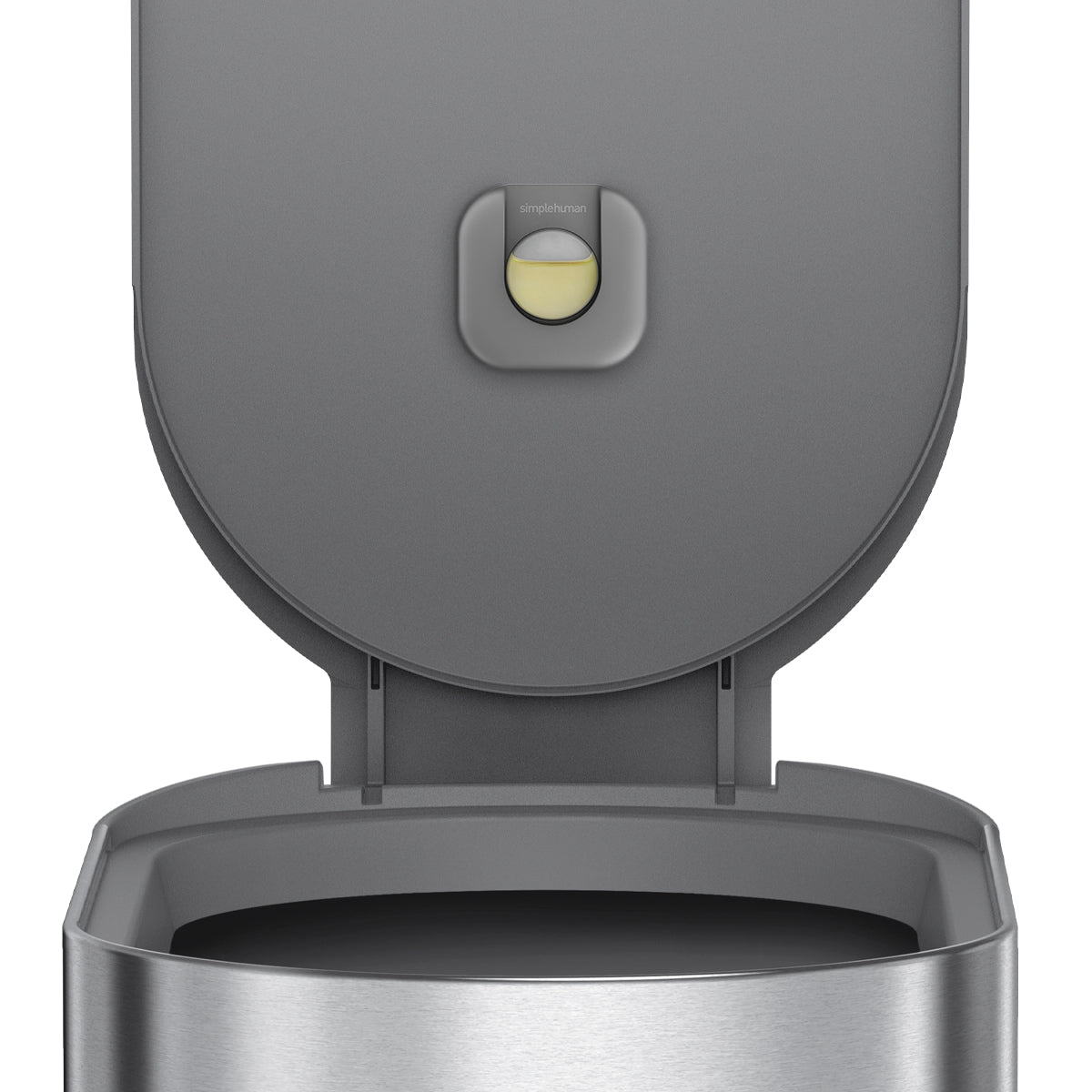 45L Slim Step Can with Liner Rim